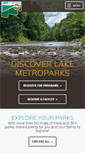 Mobile Screenshot of lakemetroparks.com